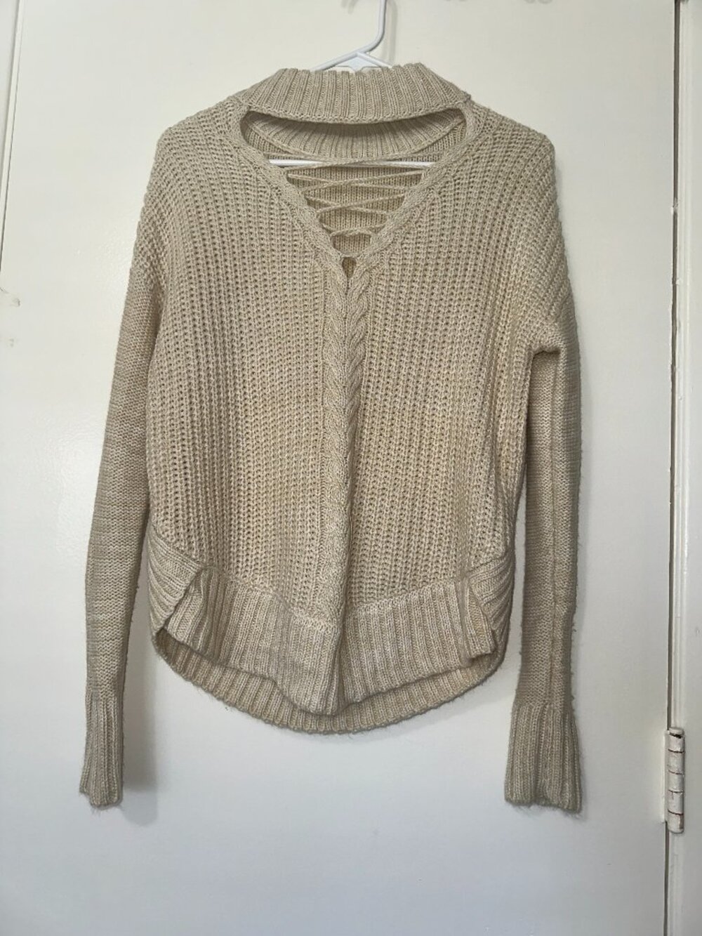 Cream Knit Sweater